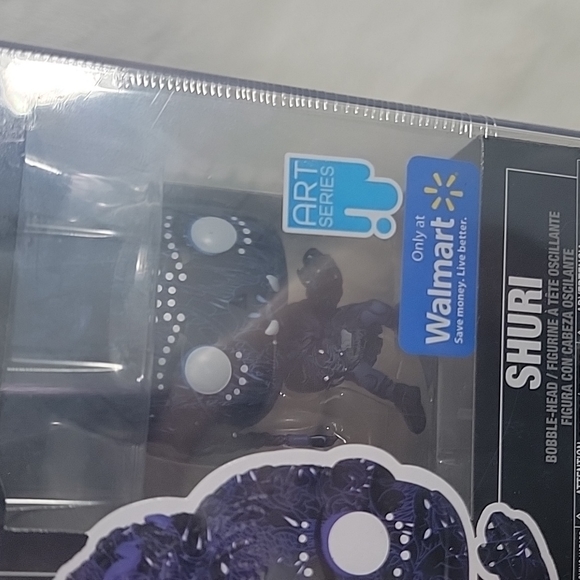Funko Pop Art Series Black Panther Shuri 69  Only at Walmart - Picture 4 of 5